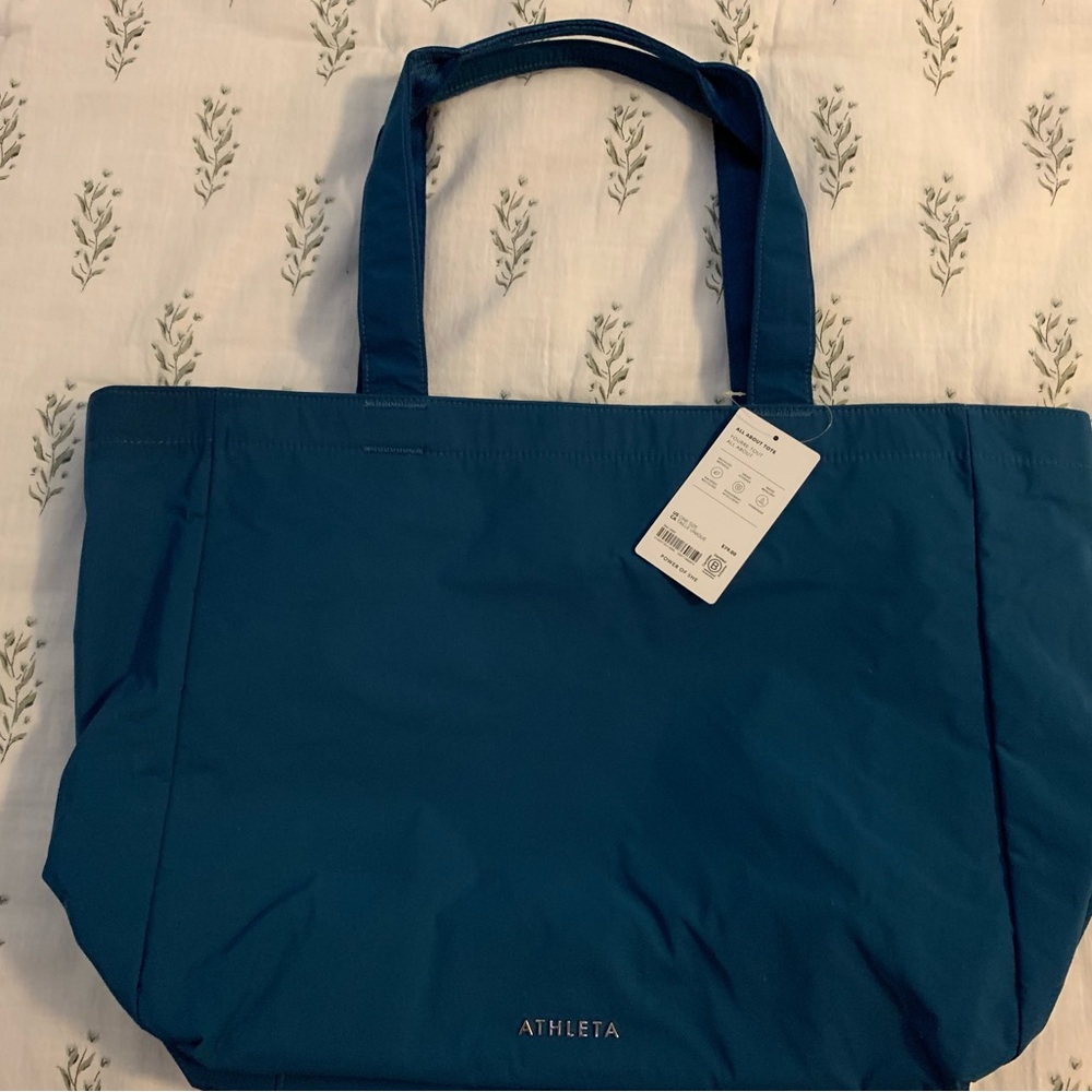 Athleta Lapis Blue All About Women's Tote Bag
